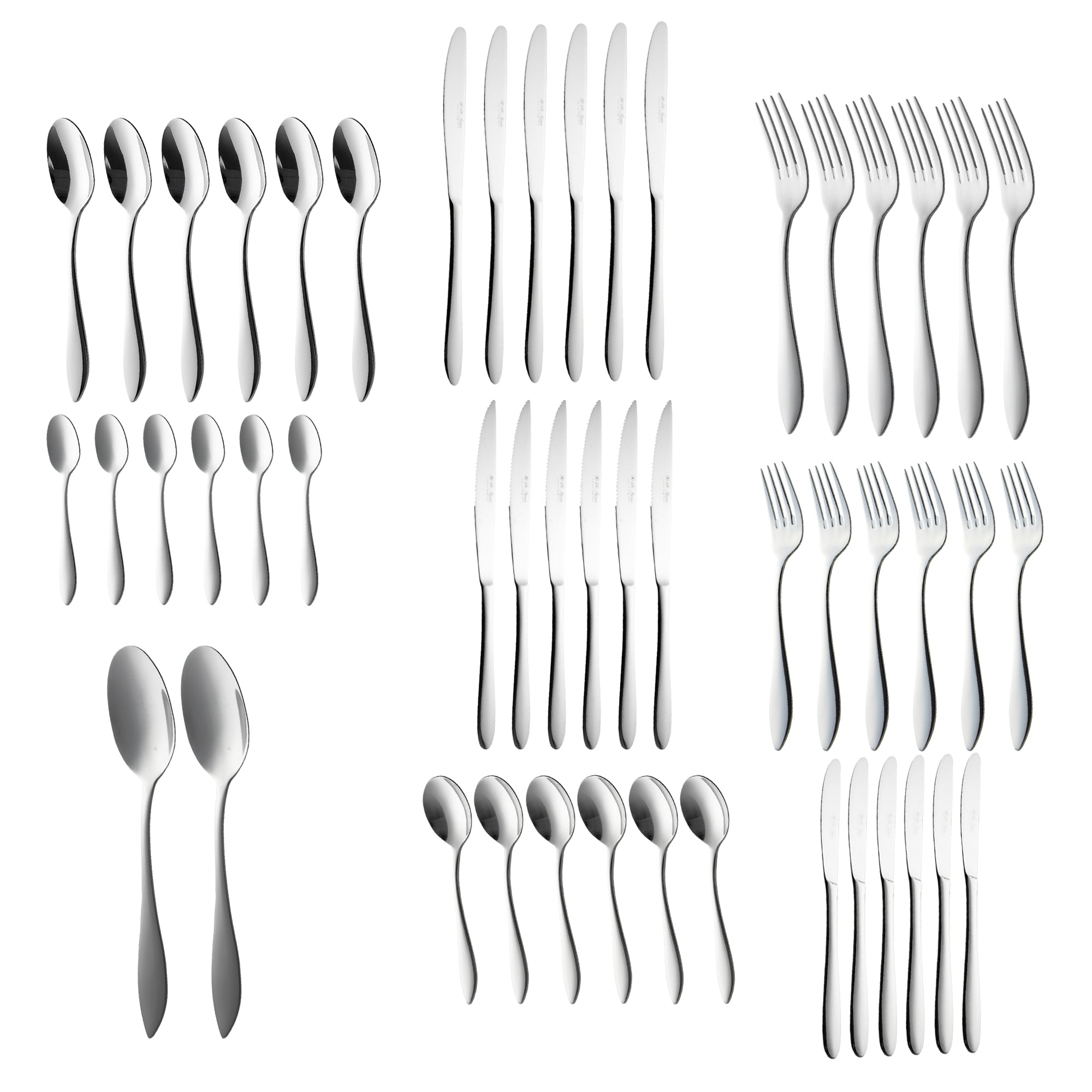 ST. JAMES CUTLERY KENSINGTON GIFT BOX 50PK SET