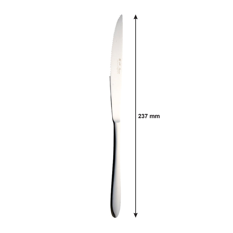 ST. JAMES CUTLERY KENSINGTON STEAK KNIFE 2PC HANG PACK
