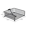 REGENT KITCHEN WIRE NAPKIN HOLDER POWDER COATED BLACK