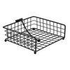 REGENT KITCHEN WIRE NAPKIN HOLDER POWDER COATED BLACK, 188X186MM