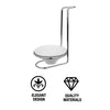 REGENT KITCHEN SPOON REST CHROME STAND WITH CERAMIC BOWL