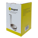 REGENT KITCHEN SPOON REST CHROME STAND WITH CERAMIC BOWL