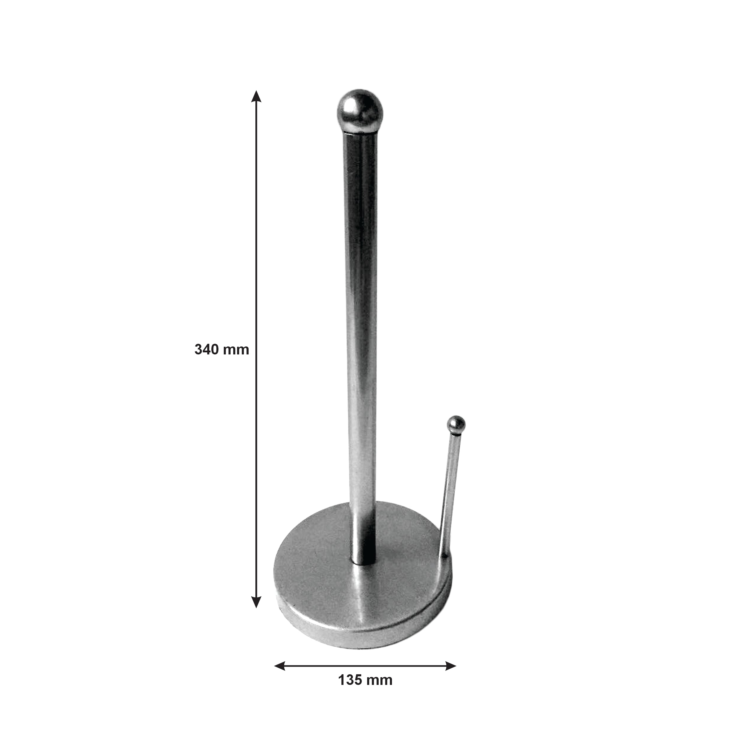 REGENT KITCHEN ROLLER TOWEL HOLDER CHROME PLATED