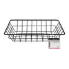 REGENT WIRE SERVING BASKET RECT. POWDER COATED BLACK, 230X160MM