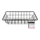 REGENT WIRE SERVING BASKET RECT. POWDER COATED BLACK, 230X160MM