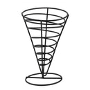 REGENT CHIP SERVER WIRE CONE POWDER COATED BLACK, (140MM DIAX225MM)