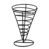 REGENT CHIP SERVER WIRE CONE POWDER COATED BLACK, (140MM DIAX225MM)