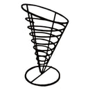 REGENT CHIP SERVER WIRE CONE POWDER COATED BLACK, (140MM DIAX225MM)