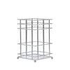 REGENT CHROME UTENSIL/CUTLERY HOLDER, 110X110MM