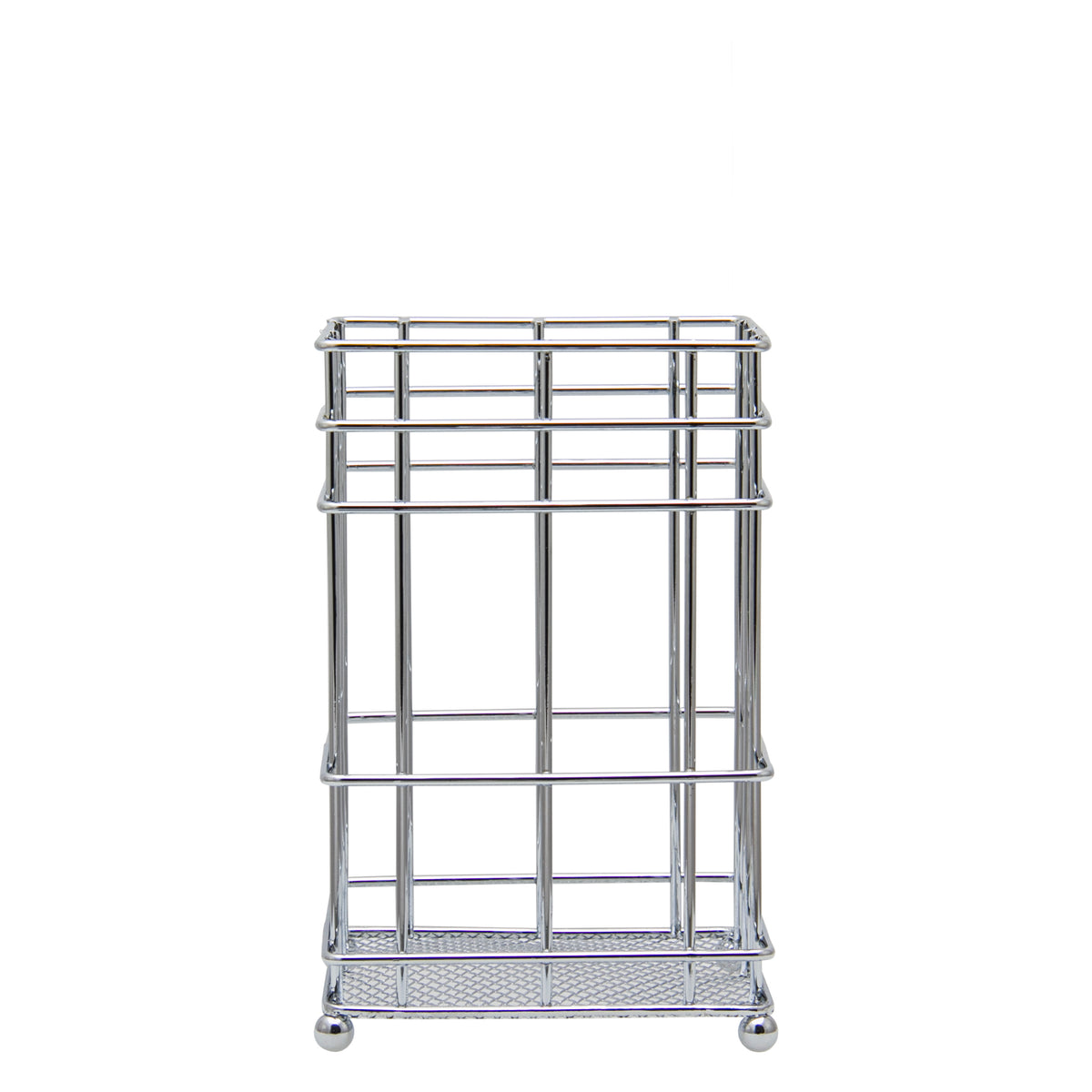 REGENT CHROME UTENSIL/CUTLERY HOLDER, 110X110MM