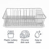REGENT CHROME DISH RACK WITH TRAY