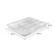 REGENT CHROME CUTLERY TRAY, (310X260X50MM)