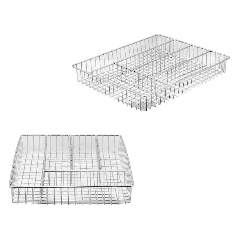 REGENT CHROME CUTLERY TRAY, (310X260X50MM)