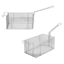 REGENT CHROME CHIP FRYER BASKET WITH FRONT SIDE HOOK, (535/280X170X140MM)