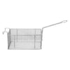 REGENT CHROME CHIP FRYER BASKET WITH FRONT HOOK, 170X280X130MM