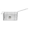 REGENT CHROME CHIP FRYER BASKET WITH FRONT HOOK, 170X280X130MM