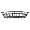 REGENT WIRE FOOD SERVING BASKET ROUND POWDER COATED BLACK, 255MM DIA