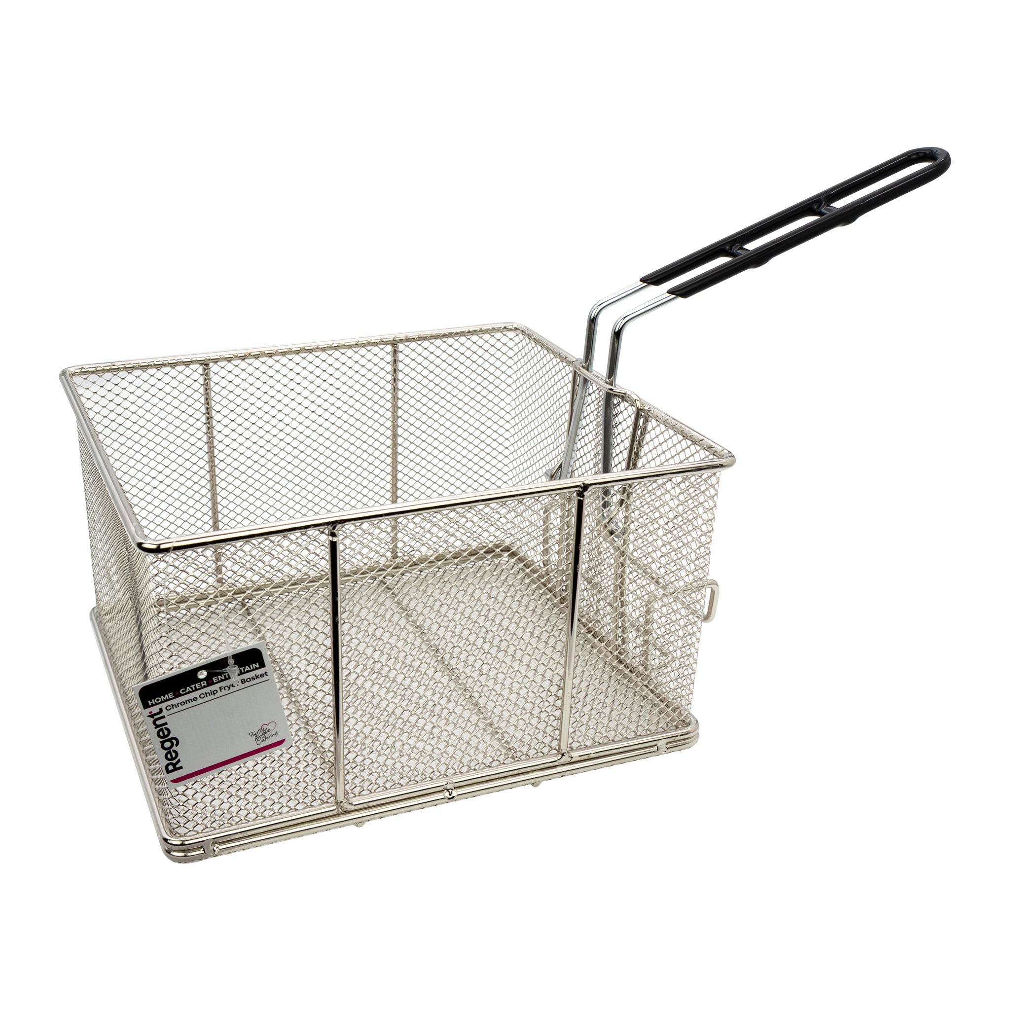 REGENT CHROME CHIP FRYER BASKET, 365X185MM