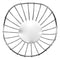 REGENT CHROME ROUND WIRE FREE-FORM BREAD BASKET SMALL, (190X190X85MM)