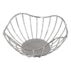 REGENT CHROME ROUND WIRE FREE-FORM BREAD/FRUIT BASKET SMALL, 190X190MM