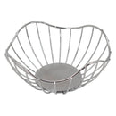 REGENT CHROME ROUND WIRE FREE-FORM BREAD BASKET SMALL, (190X190X85MM)