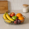 REGENT CHROME OVAL WIRE SERVING BASKET, 230X150MM