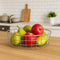 REGENT CHROME ROUND WIRE BREAD BASKET LARGE, 254MM DIA