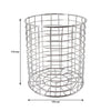 REGENT CHROME ROUND WIRE UTENSIL HOLDER, 150MM DIA