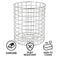 REGENT CHROME ROUND WIRE UTENSIL HOLDER,