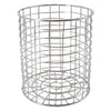 REGENT CHROME ROUND WIRE UTENSIL HOLDER, (150MM DIAX175MM)
