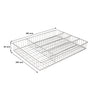 REGENT CHROME RECT. WIRE CUTLERY TRAY, 360X264MM