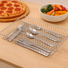 REGENT CHROME RECT. WIRE CUTLERY TRAY, 360X264MM