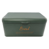 REGENT BREAD TIN GREEN WITH GOLD PRINT, 340X190MM