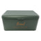 REGENT KITCHEN BREAD TIN GREEN WITH GOLD PRINTING, (335X190X120MM)