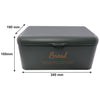 REGENT BREAD TIN GREEN WITH GOLD PRINT, 340X190MM