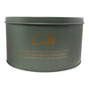 REGENT KITCHEN CAKE TIN GREEN WITH GOLD PRINTING, (250MM DIAX140MM)