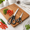 REGENT KITCHEN SCISSORS BLACK AND GREY 2PCS SET, 210MM l 138MM