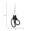 REGENT KITCHEN SCISSORS BLACK AND GREY 2PCS SET, 210MM l 138MM
