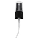 REGENT GLASS MIST SPRAY BOTTLES WITH BLACK LIDS 4 PACK, 35ML