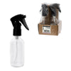 REGENT GLASS SPRAY BOTTLES WITH BLACK LIDS 4PK, 60ML