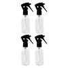 REGENT GLASS SPRAY BOTTLES WITH BLACK LIDS 4PK, 60ML