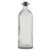 REGENT GLASS BOTTLE WITH CORK LID, 500ML