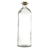 REGENT GLASS BOTTLE WITH CORK LID, 1.1L