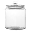 REGENT ROUND GLASS JAR WITH GLASS LID, 1L