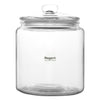 REGENT ROUND GLASS JAR WITH GLASS LID, 1L