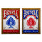 BICYCLE BLISTER PACK PLAYING CARDS 1PK, RED & BLUE MIXED CASE