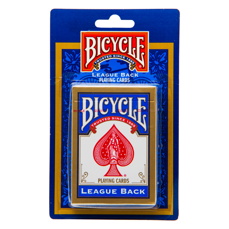 BICYCLE BLISTER PACK PLAYING CARDS 1PK, RED & BLUE MIXED CASE