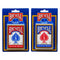 BICYCLE BLISTER PACK PLAYING CARDS 1PK, RED & BLUE MIXED CASE