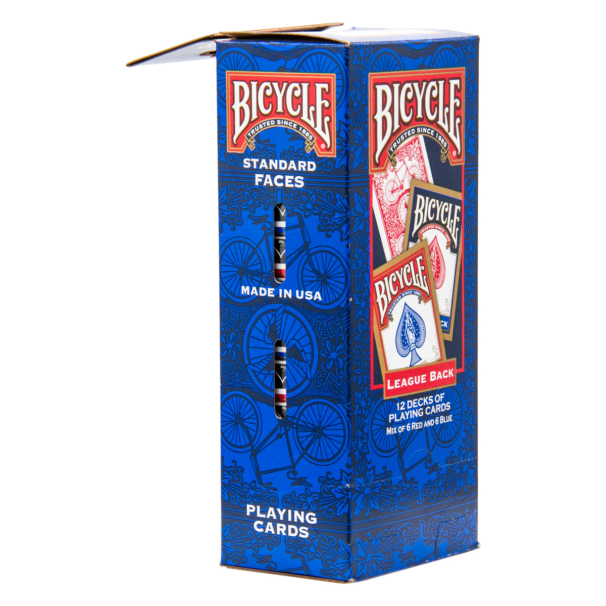BICYCLE GRAVITY FEED PLAYING CARDS 12PK