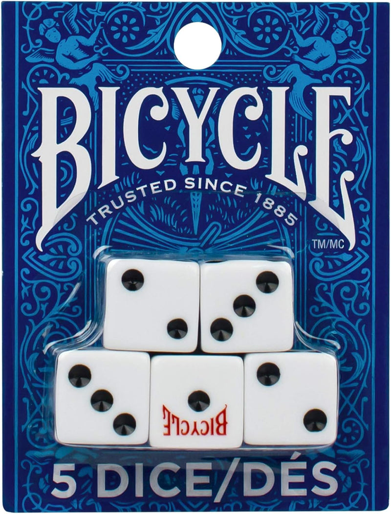 BICYCLE DICE BLISTER 5PK SET